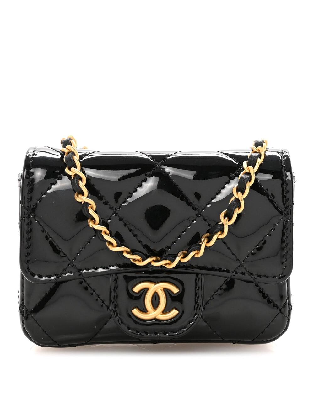 Chanel Patent Enamel Quilted Coco #321555C19B
